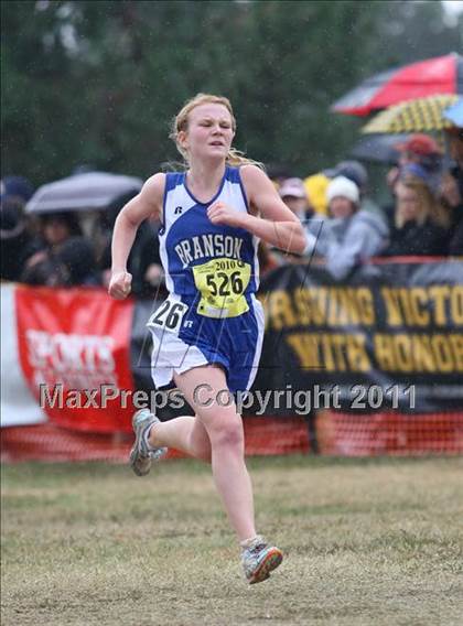 Thumbnail 3 in CIF State Cross Country Championships (D5 Girls) photogallery.