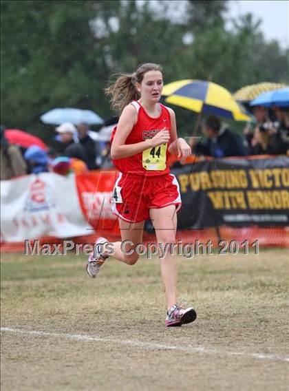 Thumbnail 2 in CIF State Cross Country Championships (D5 Girls) photogallery.