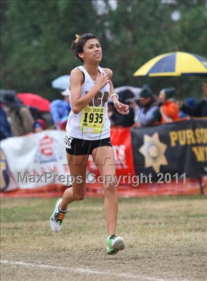 Thumbnail 3 in CIF State Cross Country Championships (D5 Girls) photogallery.