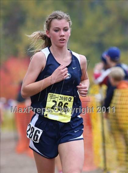 Thumbnail 3 in CIF State Cross Country Championships (D5 Girls) photogallery.