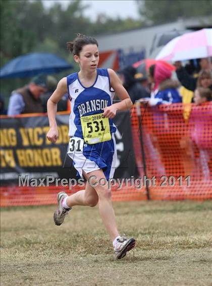 Thumbnail 1 in CIF State Cross Country Championships (D5 Girls) photogallery.