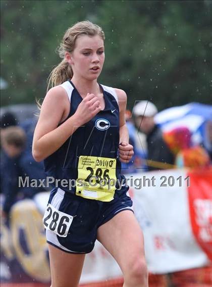 Thumbnail 2 in CIF State Cross Country Championships (D5 Girls) photogallery.