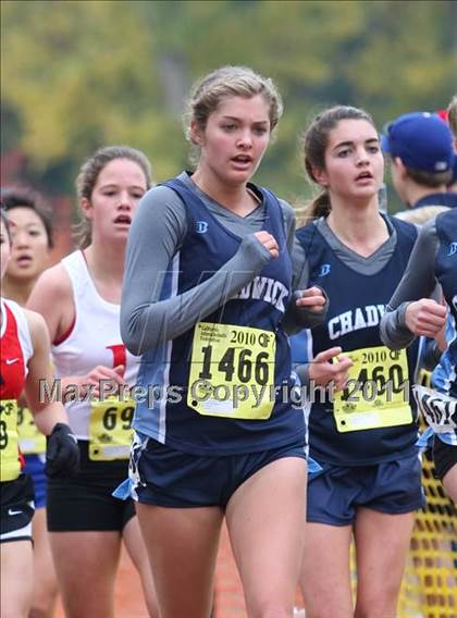 Thumbnail 2 in CIF State Cross Country Championships (D5 Girls) photogallery.