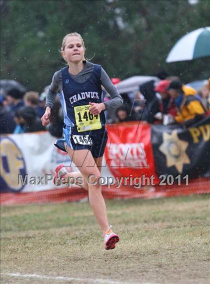 Thumbnail 1 in CIF State Cross Country Championships (D5 Girls) photogallery.