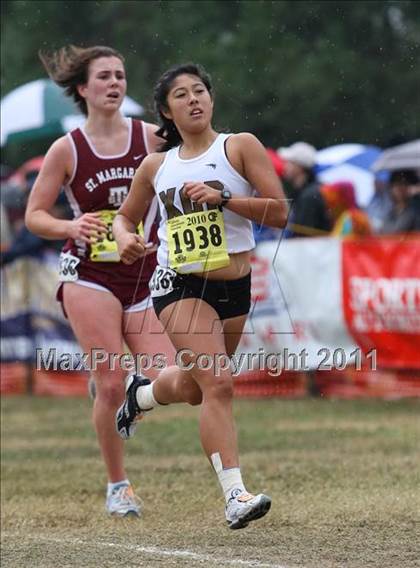 Thumbnail 3 in CIF State Cross Country Championships (D5 Girls) photogallery.