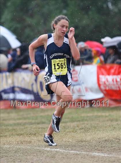 Thumbnail 3 in CIF State Cross Country Championships (D5 Girls) photogallery.