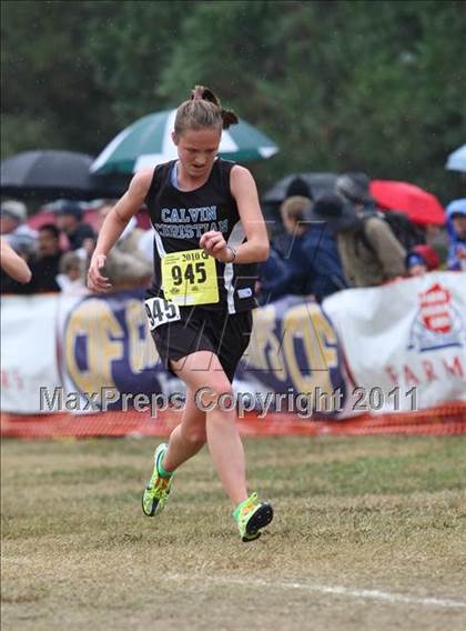 Thumbnail 1 in CIF State Cross Country Championships (D5 Girls) photogallery.