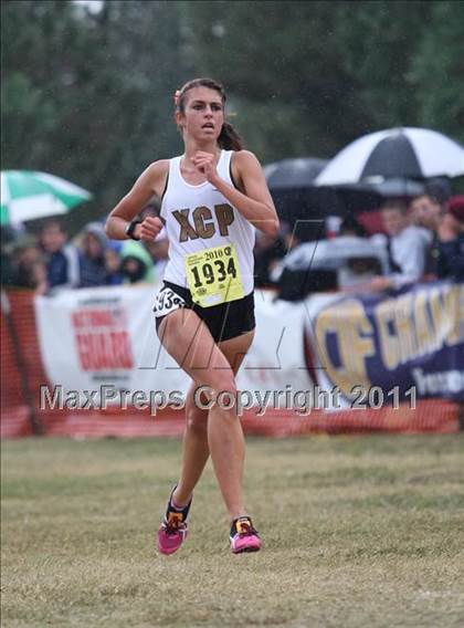 Thumbnail 3 in CIF State Cross Country Championships (D5 Girls) photogallery.