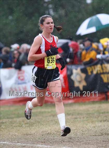 Thumbnail 3 in CIF State Cross Country Championships (D5 Girls) photogallery.