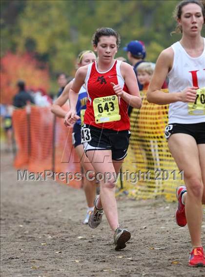Thumbnail 2 in CIF State Cross Country Championships (D5 Girls) photogallery.