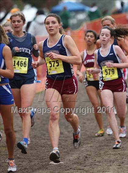 Thumbnail 3 in CIF State Cross Country Championships (D5 Girls) photogallery.