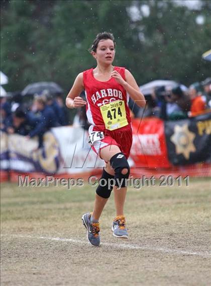 Thumbnail 3 in CIF State Cross Country Championships (D5 Girls) photogallery.