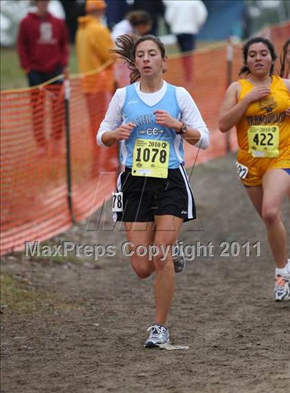 Thumbnail 3 in CIF State Cross Country Championships (D5 Girls) photogallery.