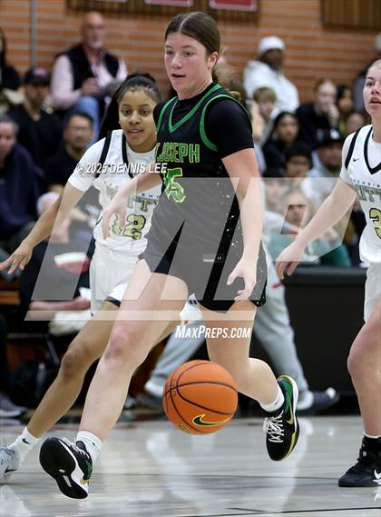 Thumbnail 2 in Archbishop Mitty vs. St. Joseph (Sabrina Ionescu Showcase) photogallery.