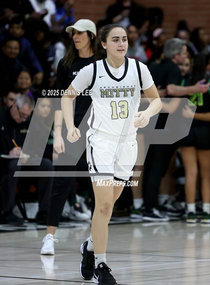 Thumbnail 2 in Archbishop Mitty vs. St. Joseph (Sabrina Ionescu Showcase) photogallery.