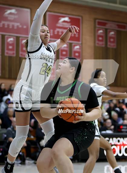 Thumbnail 2 in Archbishop Mitty vs. St. Joseph (Sabrina Ionescu Showcase) photogallery.