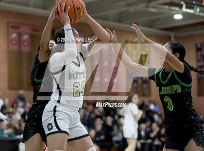 Thumbnail 1 in Archbishop Mitty vs. St. Joseph (Sabrina Ionescu Showcase) photogallery.