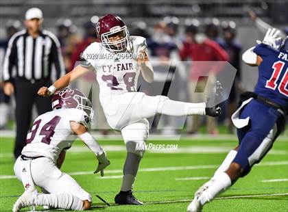 Thumbnail 3 in Tompkins vs Cy Fair (UIL 6A Area Playoff photogallery.