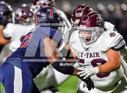Thumbnail 1 in Tompkins vs Cy Fair (UIL 6A Area Playoff photogallery.