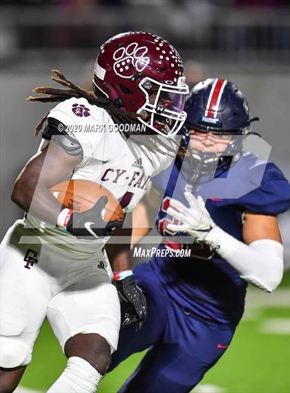Thumbnail 2 in Tompkins vs Cy Fair (UIL 6A Area Playoff photogallery.
