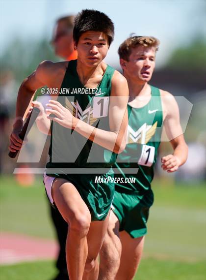 Thumbnail 3 in CHSAA Finals 5A (4x800 Relay) photogallery.