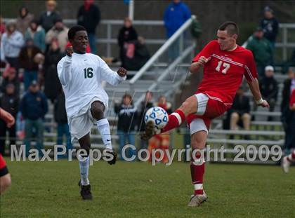 Thumbnail 1 in Grover Cleveland vs. Center Moriches (NYSPHSAA Class B Semifinal) photogallery.