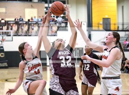 Thumbnail 3 in Mansfield Timberview vs. Aledo (UIL Basketball 5A Area) photogallery.