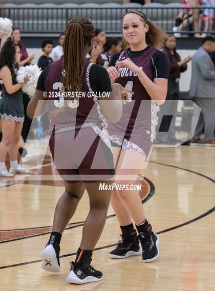 Thumbnail 3 in Mansfield Timberview vs. Aledo (UIL Basketball 5A Area) photogallery.