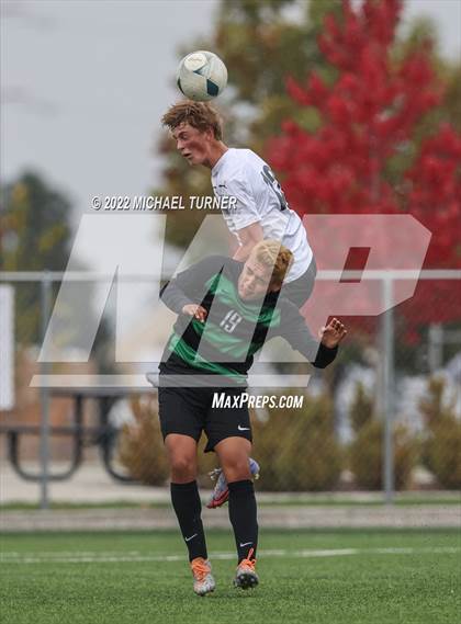 Thumbnail 2 in Century vs blackfoot (IHSAA 4A Quarterfinal) photogallery.