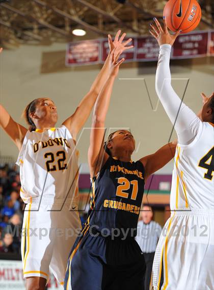 Thumbnail 1 in Bishop O'Dowd vs. Riverdale Baptist (Nike Tournament of Champions) photogallery.