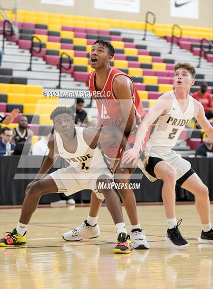 Thumbnail 3 in Harvard-Westlake vs. Mountain Pointe (Hoophall West Tournament) photogallery.