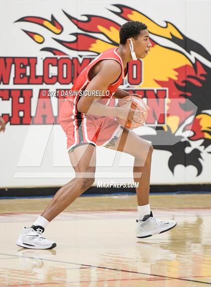 Thumbnail 3 in Harvard-Westlake vs. Mountain Pointe (Hoophall West Tournament) photogallery.