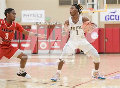 Thumbnail 1 in Harvard-Westlake vs. Mountain Pointe (Hoophall West Tournament) photogallery.