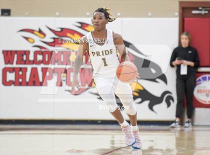Thumbnail 2 in Harvard-Westlake vs. Mountain Pointe (Hoophall West Tournament) photogallery.