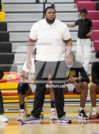 Thumbnail 2 in Harvard-Westlake vs. Mountain Pointe (Hoophall West Tournament) photogallery.