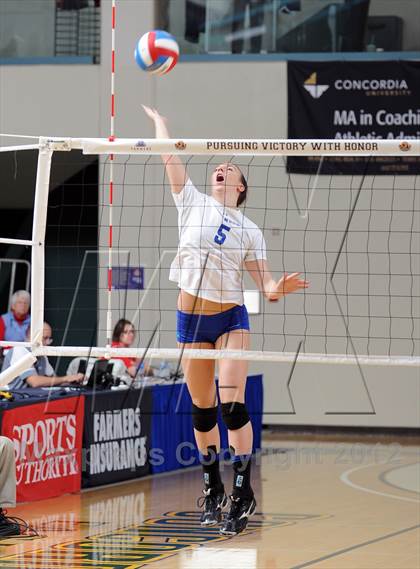 Thumbnail 3 in Tri-City Christian vs. Branson (CIF State D5 Final) photogallery.