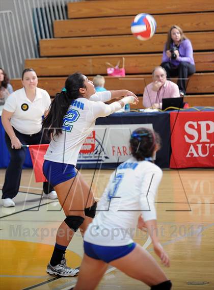 Thumbnail 1 in Tri-City Christian vs. Branson (CIF State D5 Final) photogallery.