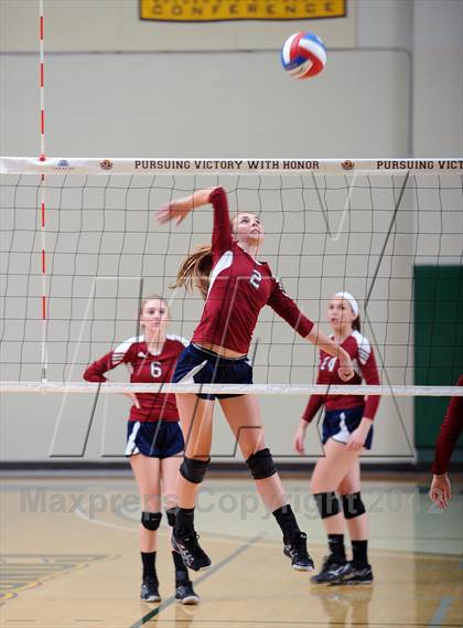 Thumbnail 3 in Tri-City Christian vs. Branson (CIF State D5 Final) photogallery.