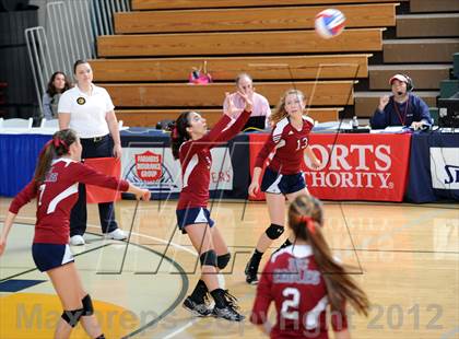 Thumbnail 2 in Tri-City Christian vs. Branson (CIF State D5 Final) photogallery.