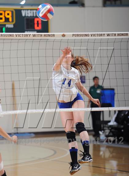 Thumbnail 2 in Tri-City Christian vs. Branson (CIF State D5 Final) photogallery.
