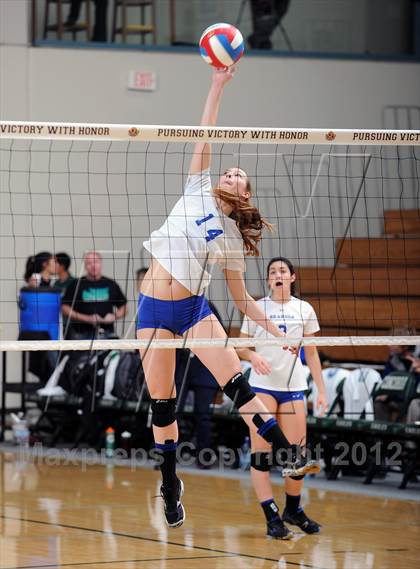 Thumbnail 3 in Tri-City Christian vs. Branson (CIF State D5 Final) photogallery.