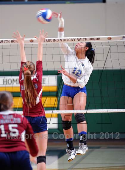 Thumbnail 2 in Tri-City Christian vs. Branson (CIF State D5 Final) photogallery.