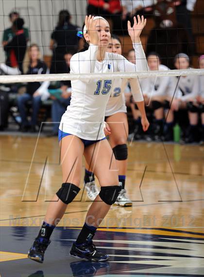 Thumbnail 2 in Tri-City Christian vs. Branson (CIF State D5 Final) photogallery.