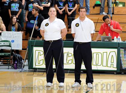 Thumbnail 1 in Tri-City Christian vs. Branson (CIF State D5 Final) photogallery.
