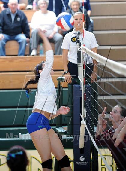 Thumbnail 3 in Tri-City Christian vs. Branson (CIF State D5 Final) photogallery.