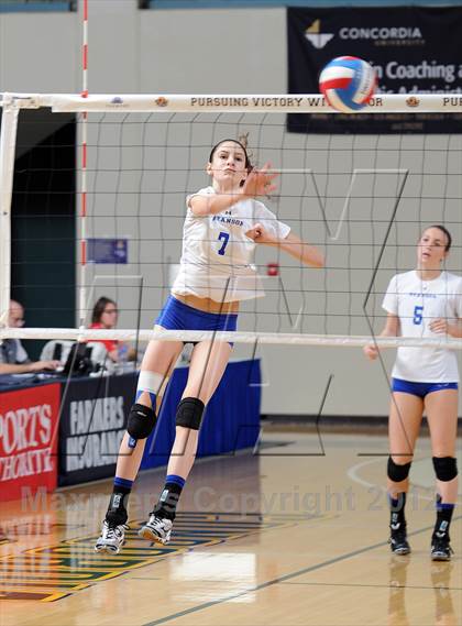 Thumbnail 2 in Tri-City Christian vs. Branson (CIF State D5 Final) photogallery.