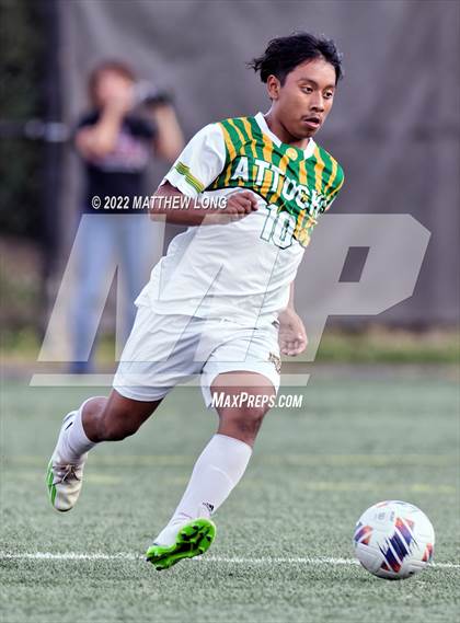 Thumbnail 3 in Indianapolis Crispus Attucks vs Herron (IHSAA Class 3A Sectional Semi Final) photogallery.