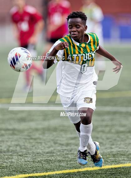 Thumbnail 1 in Indianapolis Crispus Attucks vs Herron (IHSAA Class 3A Sectional Semi Final) photogallery.