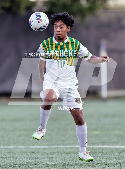 Thumbnail 3 in Indianapolis Crispus Attucks vs Herron (IHSAA Class 3A Sectional Semi Final) photogallery.