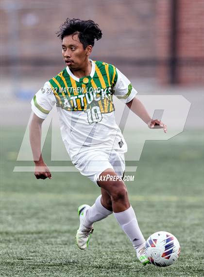 Thumbnail 3 in Indianapolis Crispus Attucks vs Herron (IHSAA Class 3A Sectional Semi Final) photogallery.